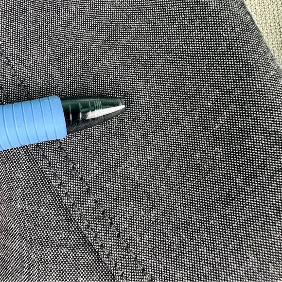 Tahari Gray 3 Button Blazer Size 14 Career Professional Collared Jacket - Picture 15 of 16